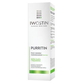 Iwostin Purritin Nachtkrem gegen Hautunreinheiten, 40ml