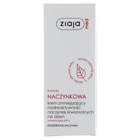   Ziaja Med Creme zur Reduzierung der Überreaktivität von Blutgefäßen SPF 6 - 50 ml