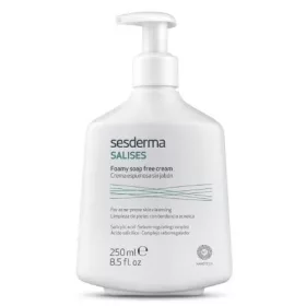   Sesderma SALISES Schaumcreme ohne Seife 250 ml - Ideal für zu Akne neigende Haut