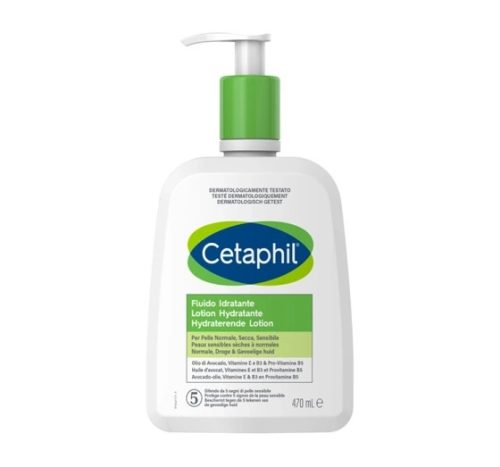 Cetaphil Feuchtigkeitsfluid für trockene oder empfindliche Haut, 470 ml