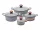  Promis GRANITE Aluminium Topfset 10-tlg.