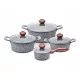  Promis GRANITE Aluminium Topfset 10-tlg.