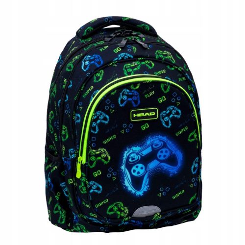 Schulrucksack Go Playing Neon Head Astra mit Ergo Back System und viel Stauraum