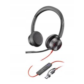    HP Poly Blackwire 8225 Stereo USB-C/A 8X223AA Over-Ear-Kopfhörer, schwarz