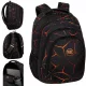 Schulrucksack CoolPack Drafter Lava - Mit Laptopfach und 3 Fächern