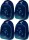 Leichter Kinder-Rucksack "Astrabag Football Light AB330" – 20l, Dreikammer-System