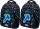 2x Rucksack Astra Astrabag Dark Pixel AB330, dreikammerig, 20l