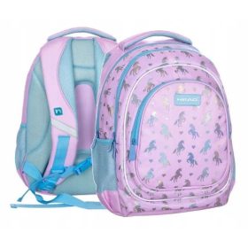   Zweikammer Mädchenrucksack mit Ergo Back Technologie und Reflektoren