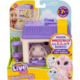   LITTLE LIVE PETS MAMA SURPRISE MINI Kaninchen-Familienkäfig 26625