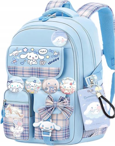 Stilvoller Rucksack mit vielen Fächern und wasserabweisendem Material
