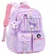 Schulrucksack Zenoluxe Kuromi: Langlebig, Wasserdicht, Ideal für 3. bis 9. Klässler