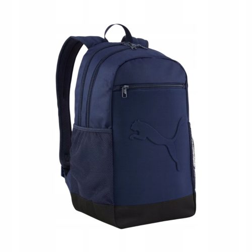 Puma BUZZ Sport- und Schultasche in Marineblau mit Großem 3D Logo
