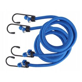   25x Elastische Gepäckspanner mit Haken 0,8x100cm - Universal einsetzbar