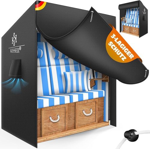 KESSER® Premium Schutzhülle für Strandkörbe - UV-beständig und wasserdicht