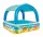  Bestway quadratisches aufblasbares Schwimmbecken 140 x 140 cm