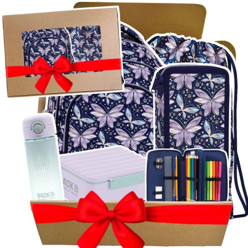 5-teiliges Schulsachen-Set BackUP – Feen, Lebendige Designs und Praktikabilität