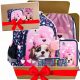 3-in-1 Schulset von CLEO & FRANK mit niedlichem Hunde-Design für junge Schülerinnen