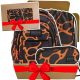 3-teiliges Schulset BackUP Magma: Rucksack, Etui & Sportbeutel in Feuerdesign