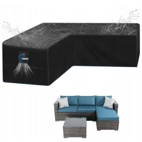   Wasserdichter Schutzbezug für Ecksofa Gartenmöbel, UV-beständig, 215x75 cm