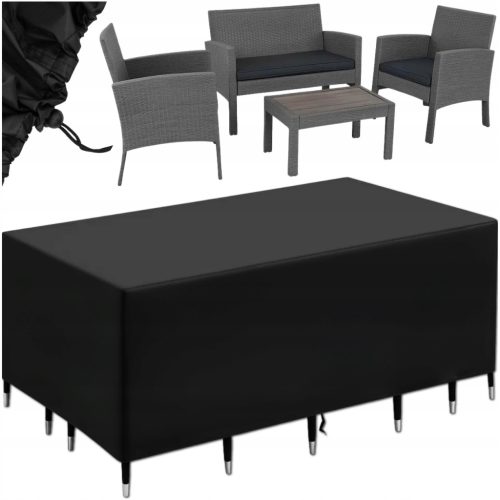 Wasserfeste Schutzhülle für Gartenmöbel - XXL, 220x105x105 cm, Robust und Langlebig
