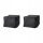 2er Set TOSTERÖ Schutzhüllen für Gartenmöbel - Esstisch Set/schwarz 145x145 cm