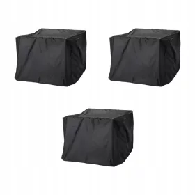   TOSTERÖ Schutzhülle für Gartenmöbel Set - Wasserdicht & UV-Beständig 145x145 cm