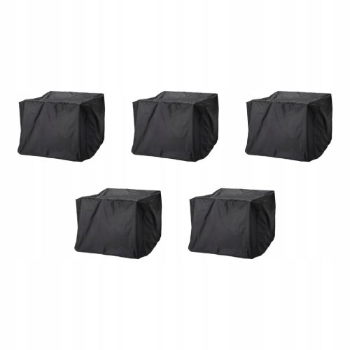 TOSTERÖ Schutzhülle für Gartenmöbel - Ess-Set Cover/Schwarz 145x145 cm