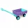  Wader 10961 Cart - Anhänger lila-türkis