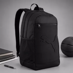   Puma Buzz Backpack 28 l schwarzer Rucksack - Schul-, Sport- und Cityrucksack mit Organizer