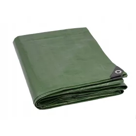   Vielseitige, wasserfeste Abdeckplane 4x4m mit verstärkten Ecken und Aluminiumösen