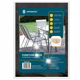   Wasserdichter und Frostsicherer Gartenmöbel-Schutzbezug – Springos