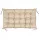 Wasserfeste Kissen/Sitzauflage für Europalettenbank in Beige