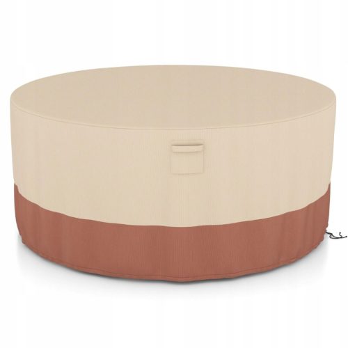 Wetterfeste Abdeckung für Gartenmöbel Ø 213 cm in Beige