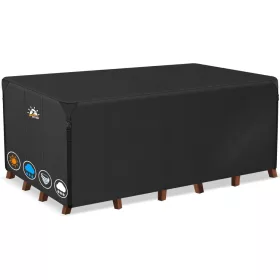   Wasserfester Abdeckhaube für Gartenmöbel 242cm - Universelle Passform, UV-beständig & witterungsbeständig