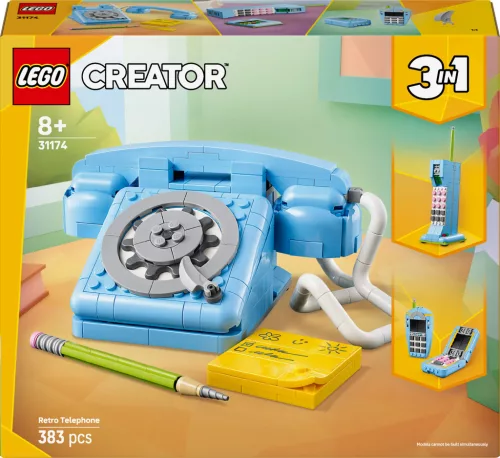 LEGO Creator 3 in 1 31174 Creator 3v1 31174 Retro-Telefon