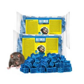  GIFT FÜR MÄUSE, RATTEN, NAGER BRODIFACUM 300G RATIMOR (2 STK)