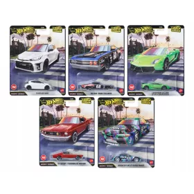  Hot Wheels Premium Boulevard GJT68 5-Wagen-Set #146-150 – Toyota GR Yaris, Lamborghini Gallardo, Nissan Skyline GT-R R32 und mehr
