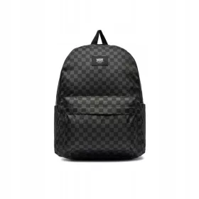   Vans Old Skool Check Backpack 22 l brauner Unisex-Rucksack – Notebook 15", Organizer, urbaner Stil