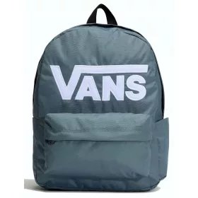   Vans Old Skool Drop V VN000H4ZRV2 Grauer Rucksack – 22 l, Laptop, Organizer, Schul- und City-Stil