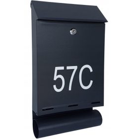  Metal-Bud Briefkasten schwarz