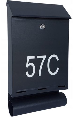  Metal-Bud Briefkasten schwarz