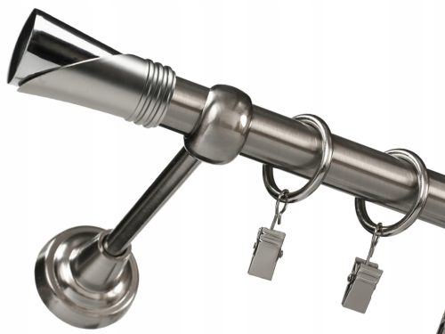  Einzelne Gardinenstange 19 mm 180 cm