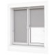 Einfache Mini-Jalousien Halbverdunkelungsrollo Karmet 62 cm x 160 cm