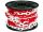 Perel SCR8R Kunststoffkette weiß und rot 25 m x 8 mm