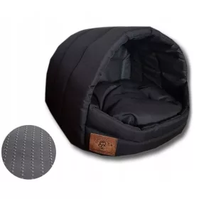  Odol-Plusz Hundehütte schwarz 45 cm x 50 cm