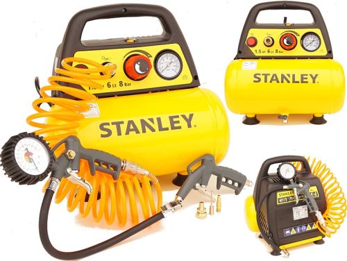 Ölfreier Kompressor Stanley C6BB304STN039 6 l 8 bar