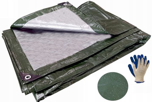 Dicke, wasserdichte und frostbeständige Planen Plane 130 g/m² 5 x 3 m