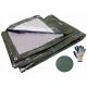 Dicke, wasserdichte und frostbeständige Planen Plane 130 g/m² 5 x 3 m