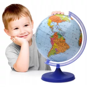    POLITISCHER Globus 220 mm + Karton ANWENDUNG als Geschenk – polnisches Produkt