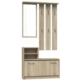    TopEshop GAR SONOMA Kleiderschrank 85 x 180 x 24 cm Sonoma-Eiche